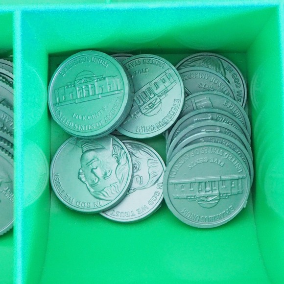 Lakeshore Learning Cash Register Educational Toy with Play Money And Card Works! - Picture 7 of 16